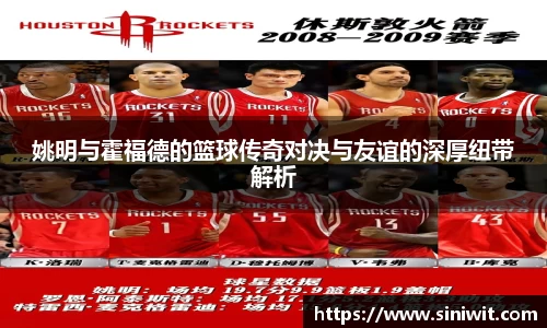 姚明与霍福德的篮球传奇对决与友谊的深厚纽带解析